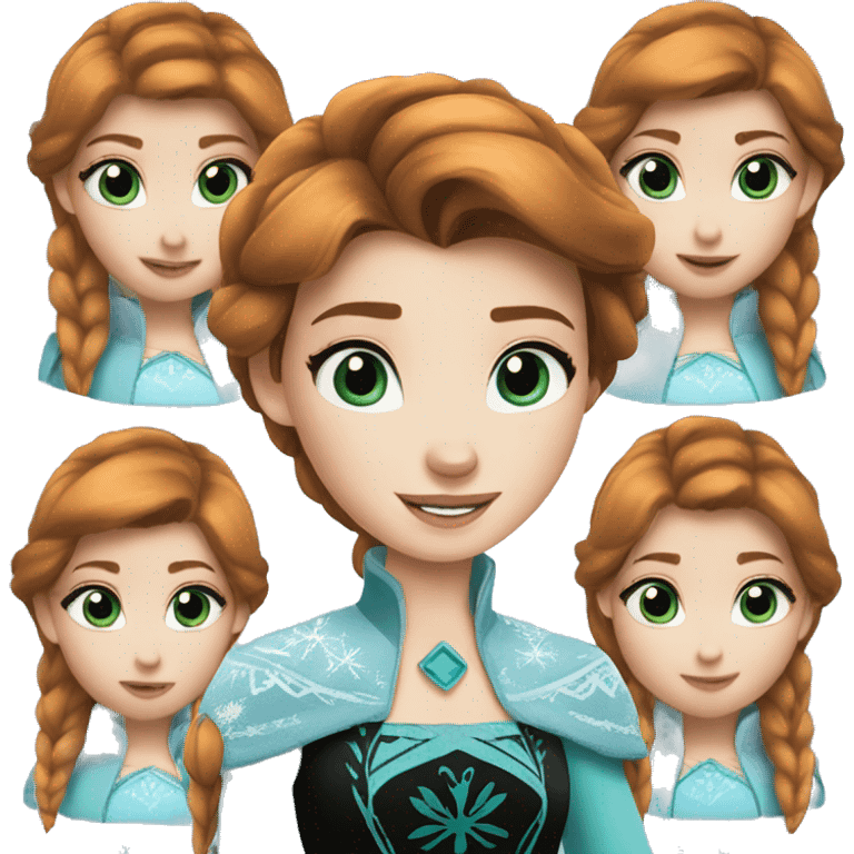 Princess Anna frozen emoji