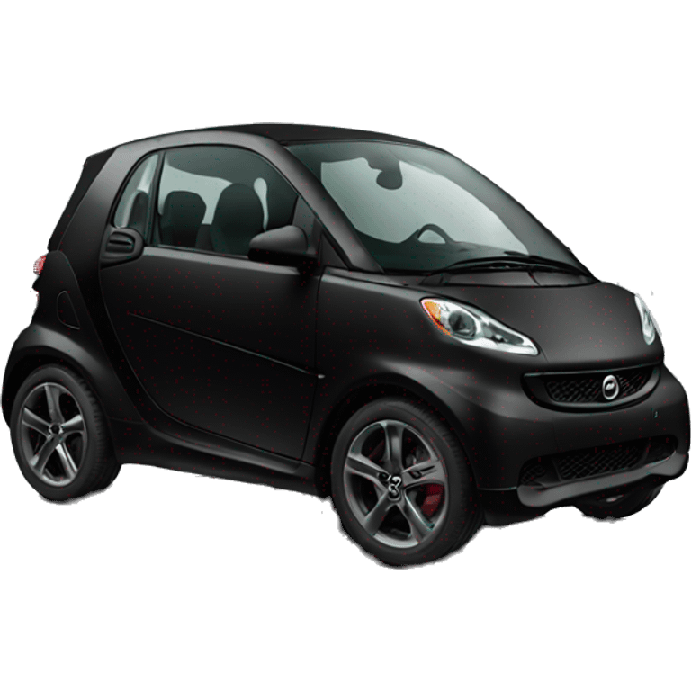 smart car all black emoji