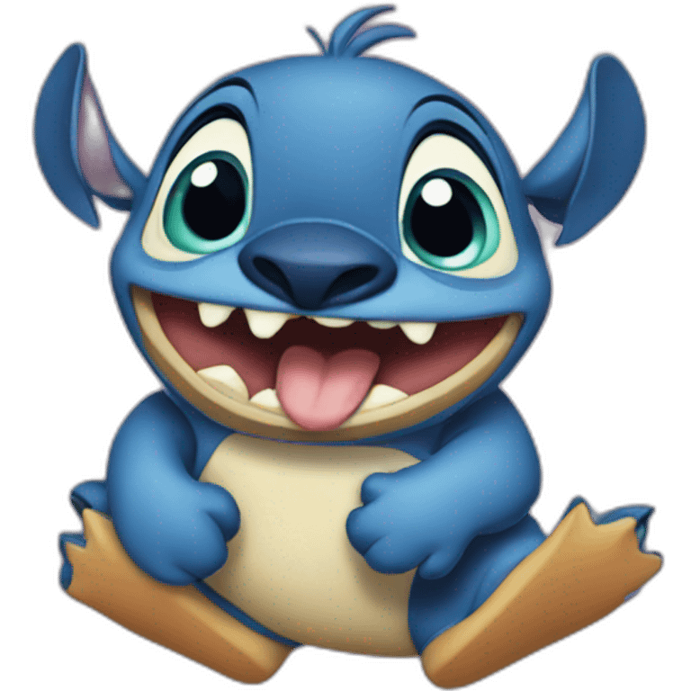 Stitch Disney avec canard emoji