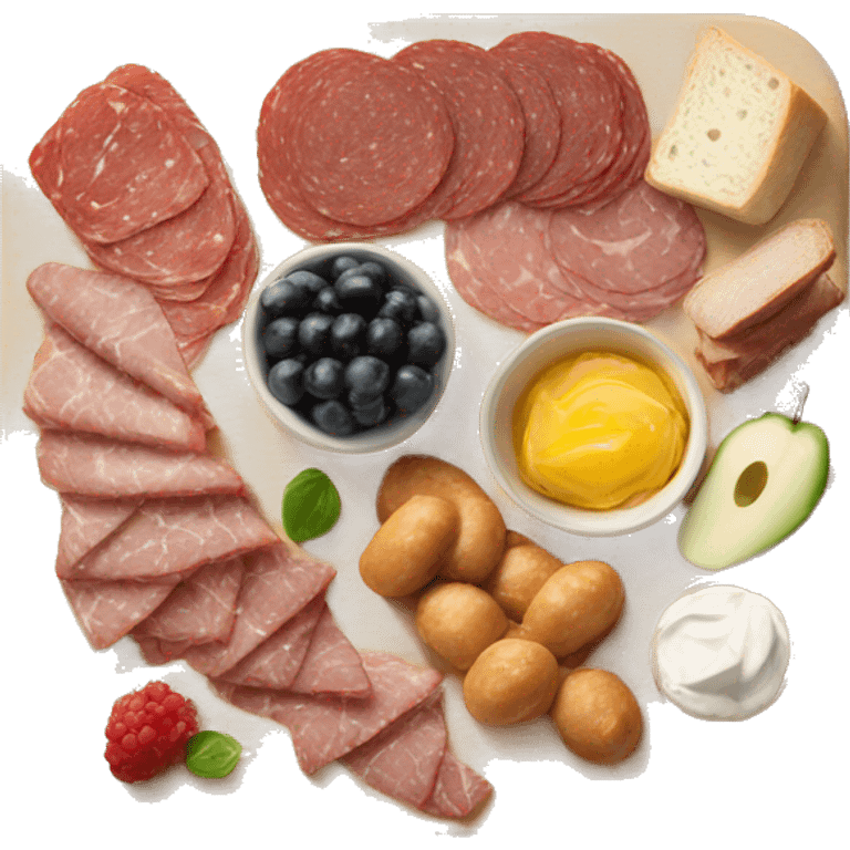 Charcuterie board  emoji