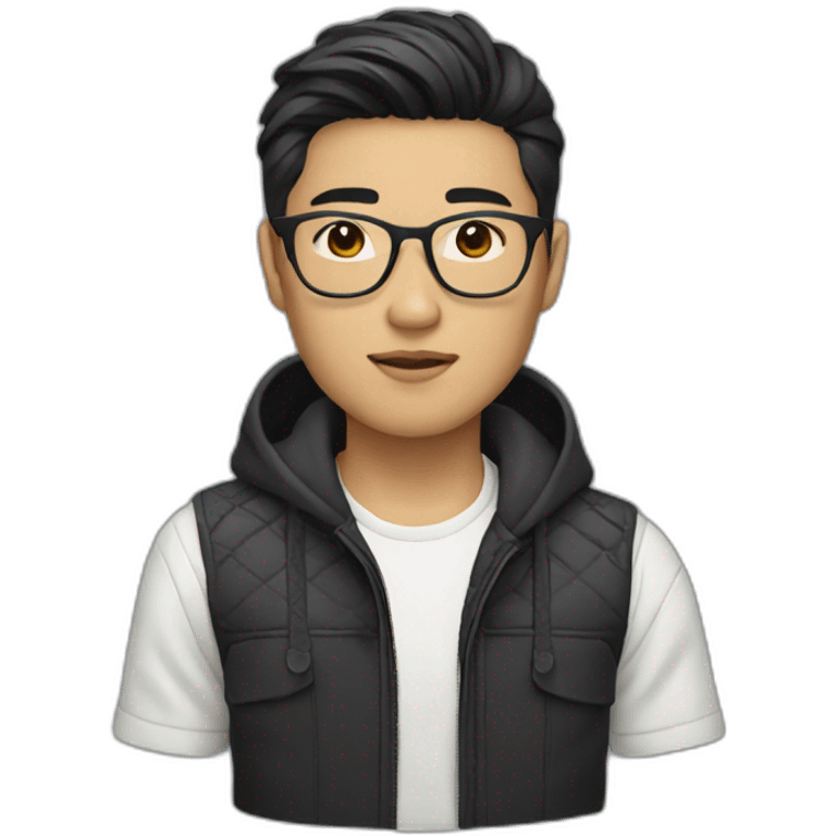 Asian male fashionista emoji