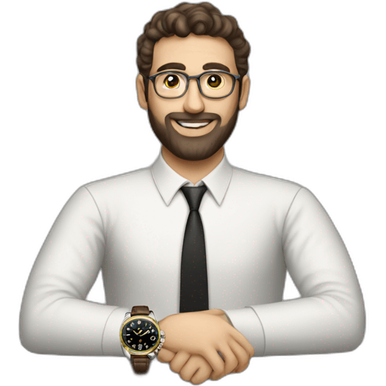 Jewish Developer with rolex emoji