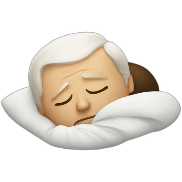 Joe Biden sleeping emoji