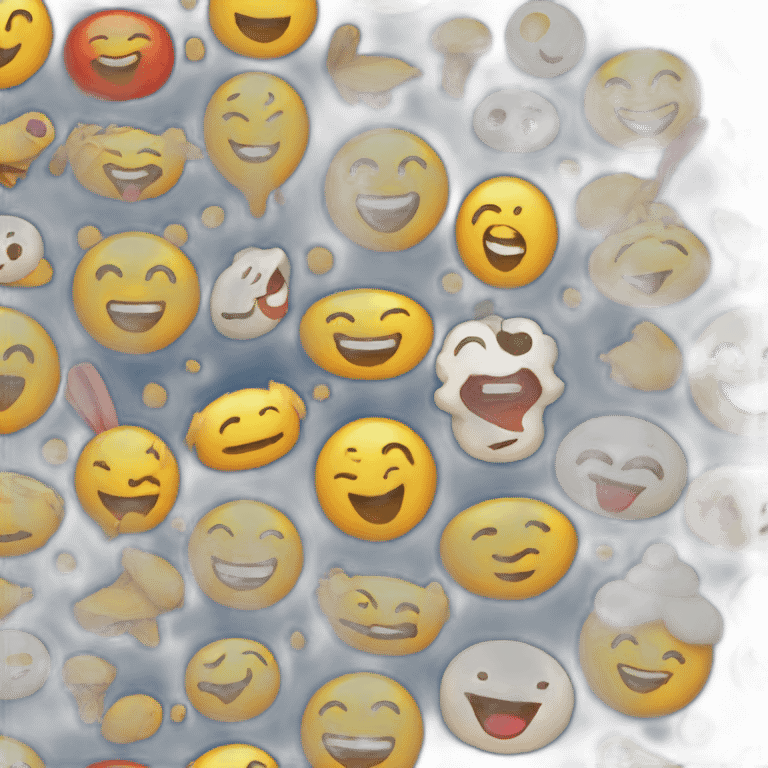 Japanese inspired joyful emojis emoji