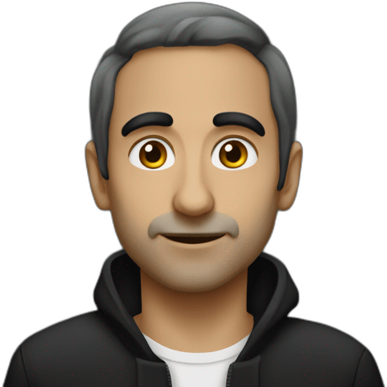 Zemmour in black emoji