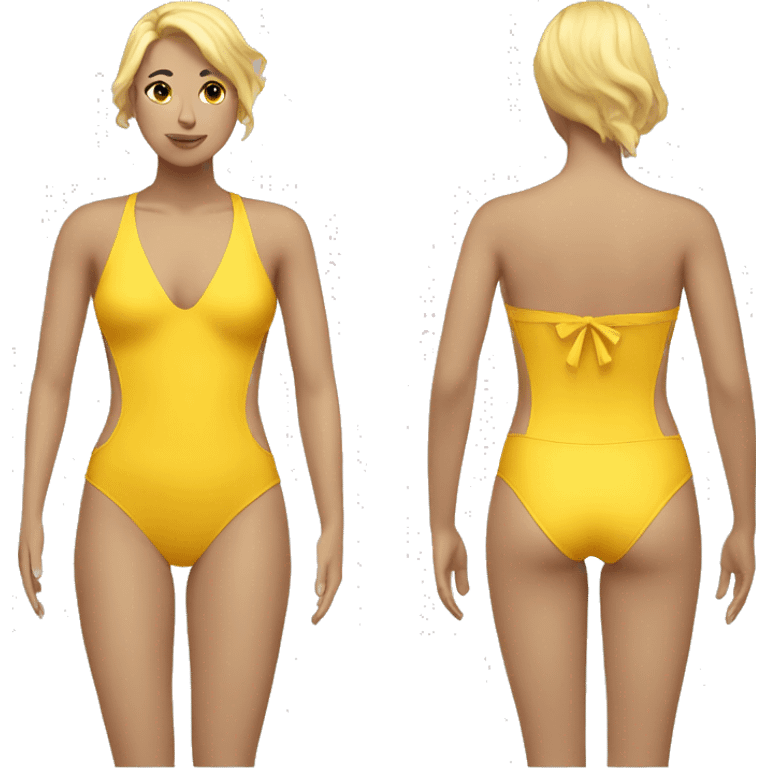 yellow swimsuit  emoji