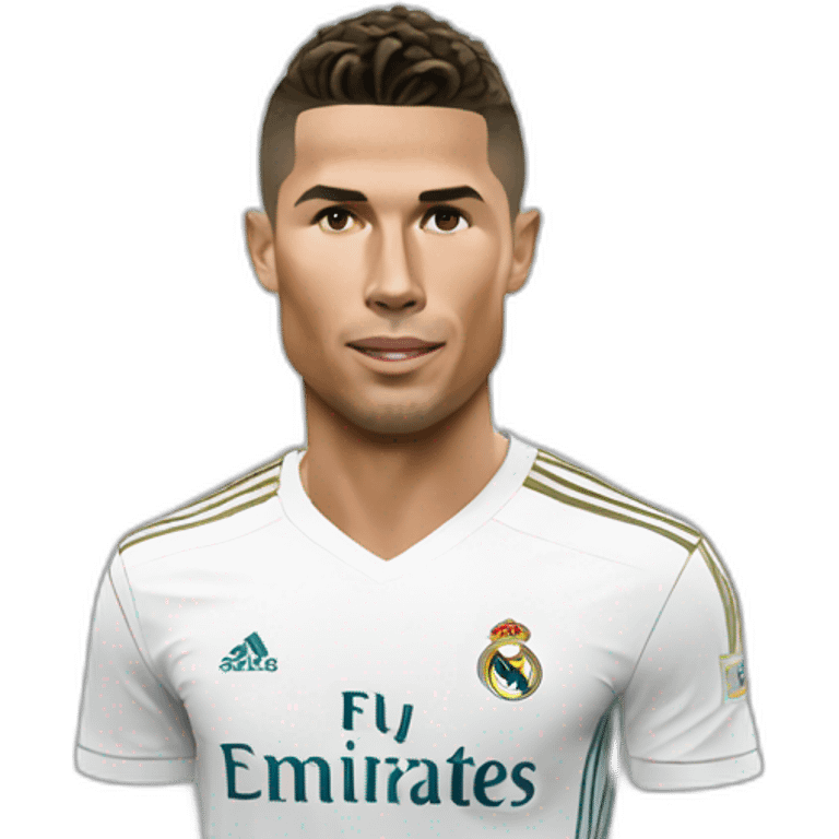 Ronaldo au réal madrid emoji