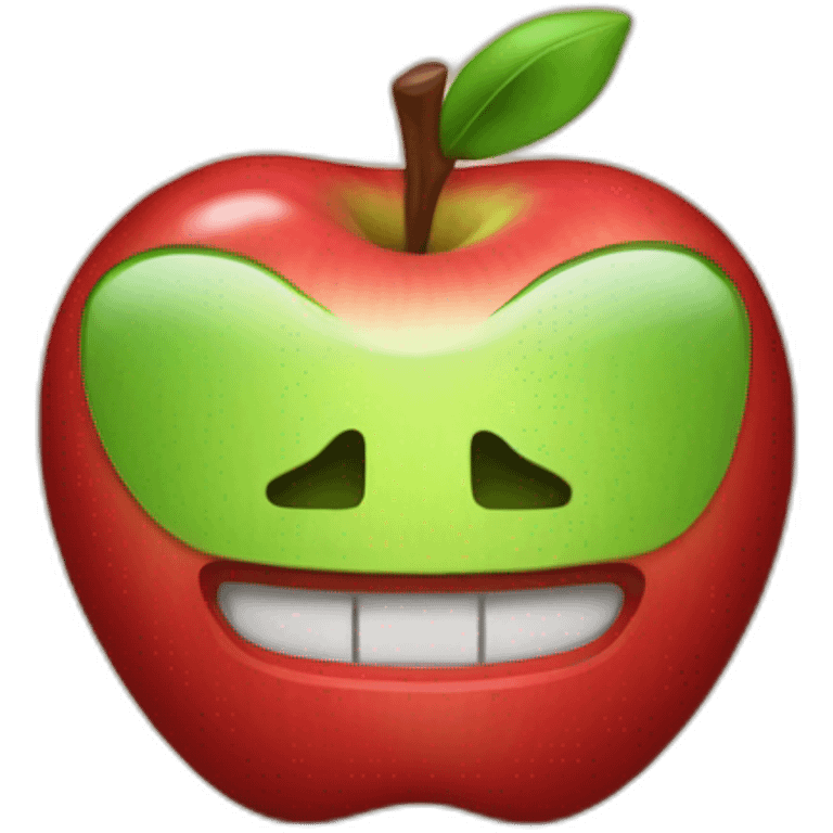 Apple logo brocken emoji