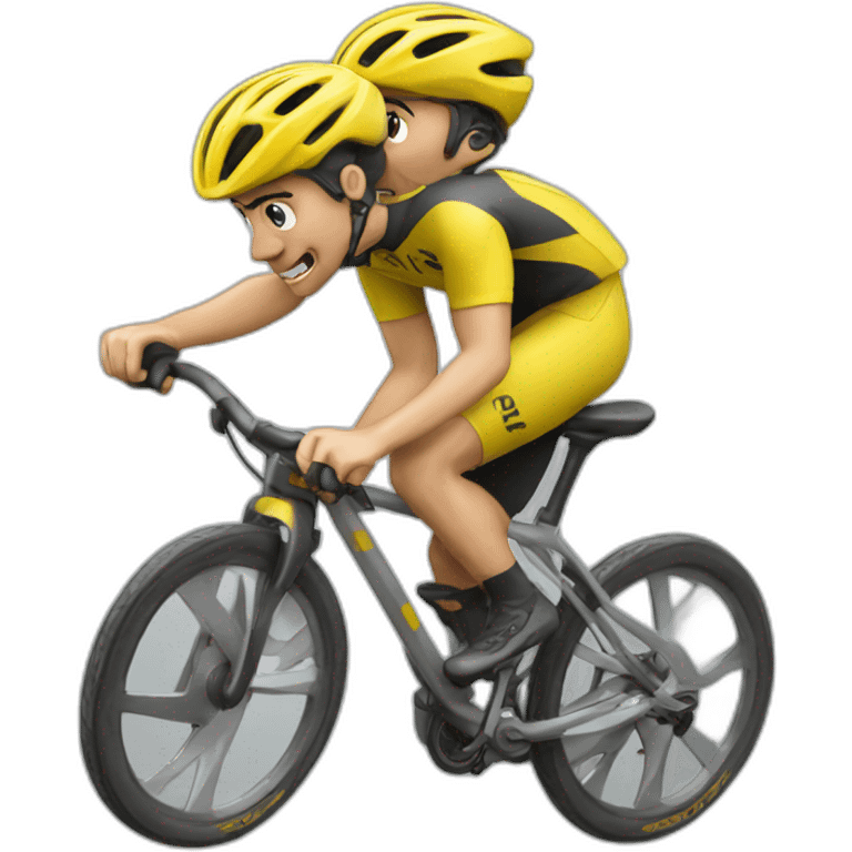 Ciclista mtb emoji