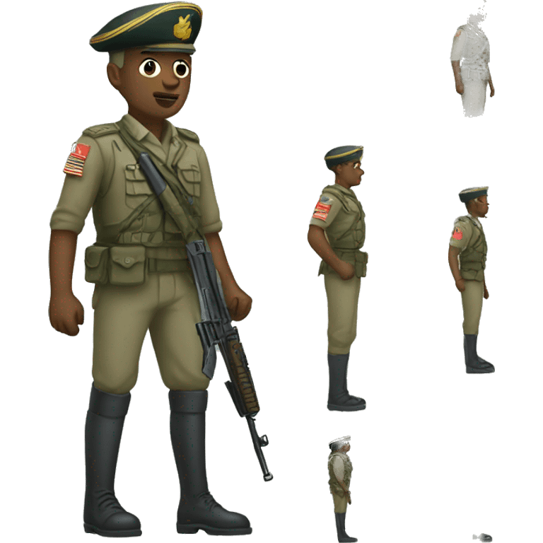 one-legged soldier emoji