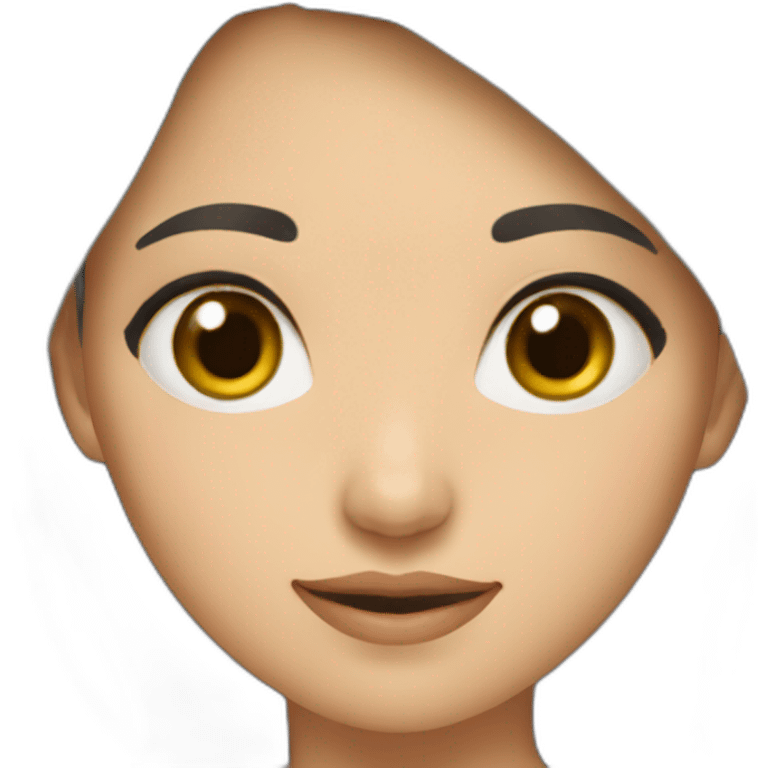 Kazakh girl emoji