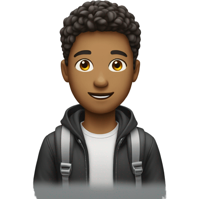 teeneger student boy emoji