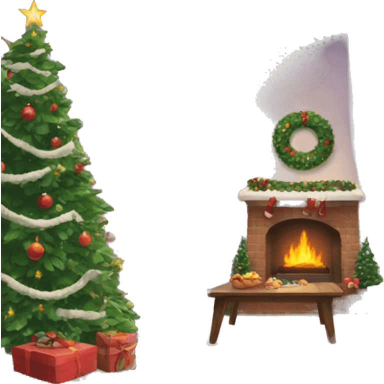 Christmas atmosphere  emoji