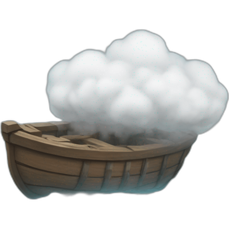 A super fog emoji