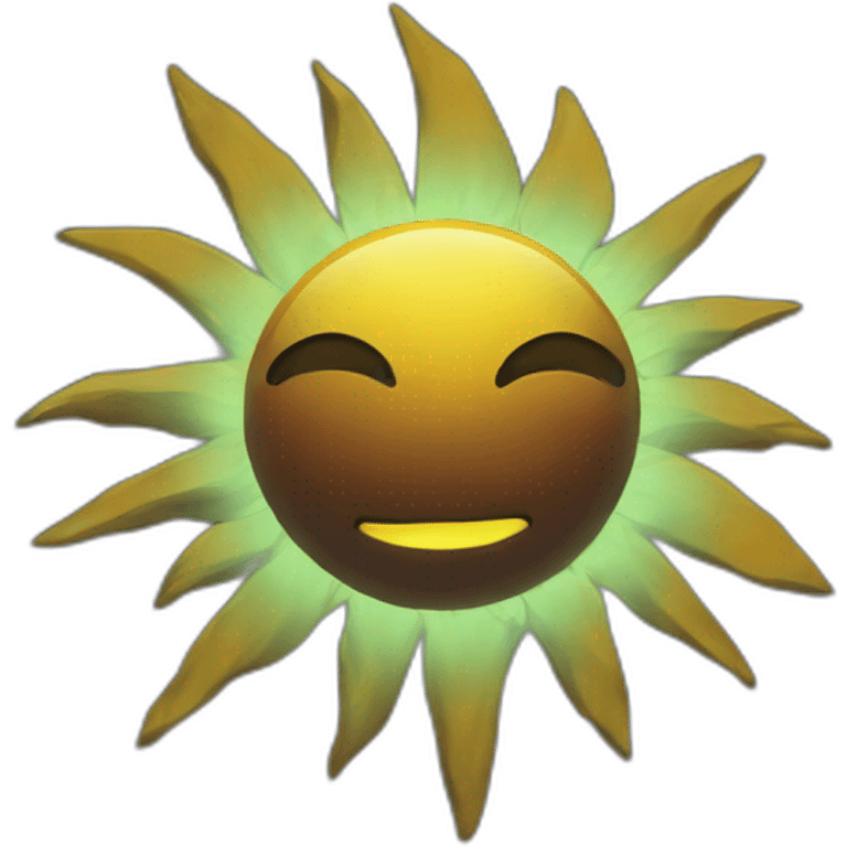 Éclipse solaire emoji