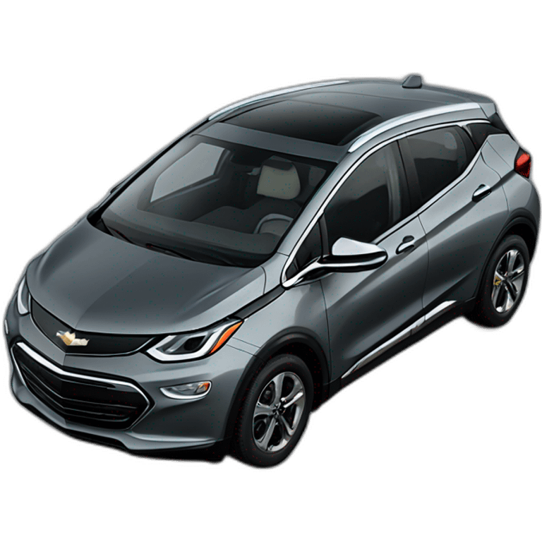 dark grey chevy bolt emoji