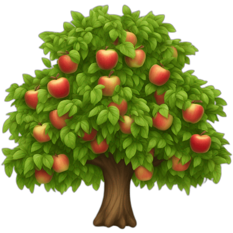 apple tree emoji