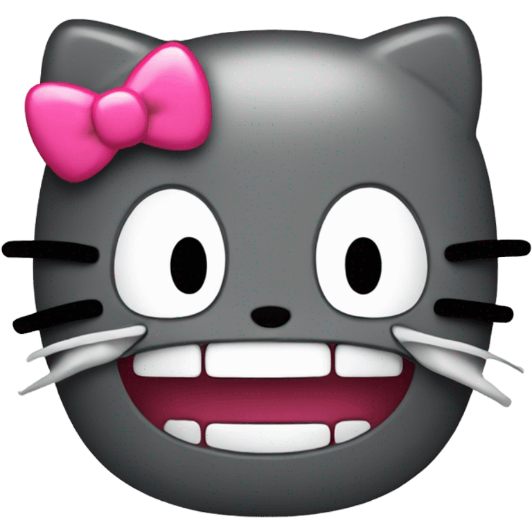 hello kitty with grillz emoji