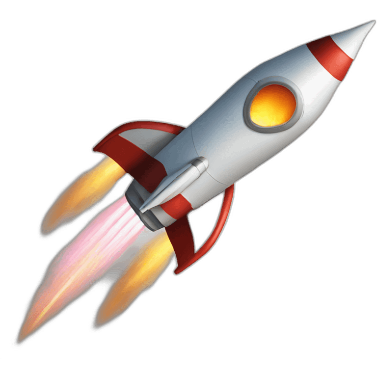 rocket-leaving-earth emoji