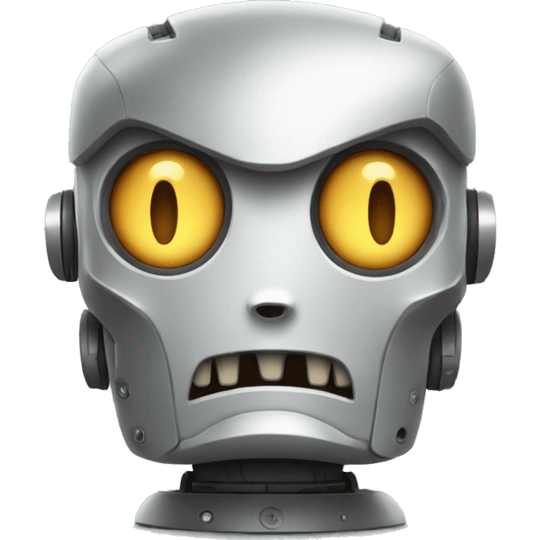 angry robot emoji