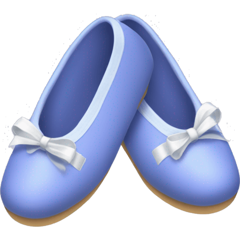 Periwinkle ballet shoes emoji