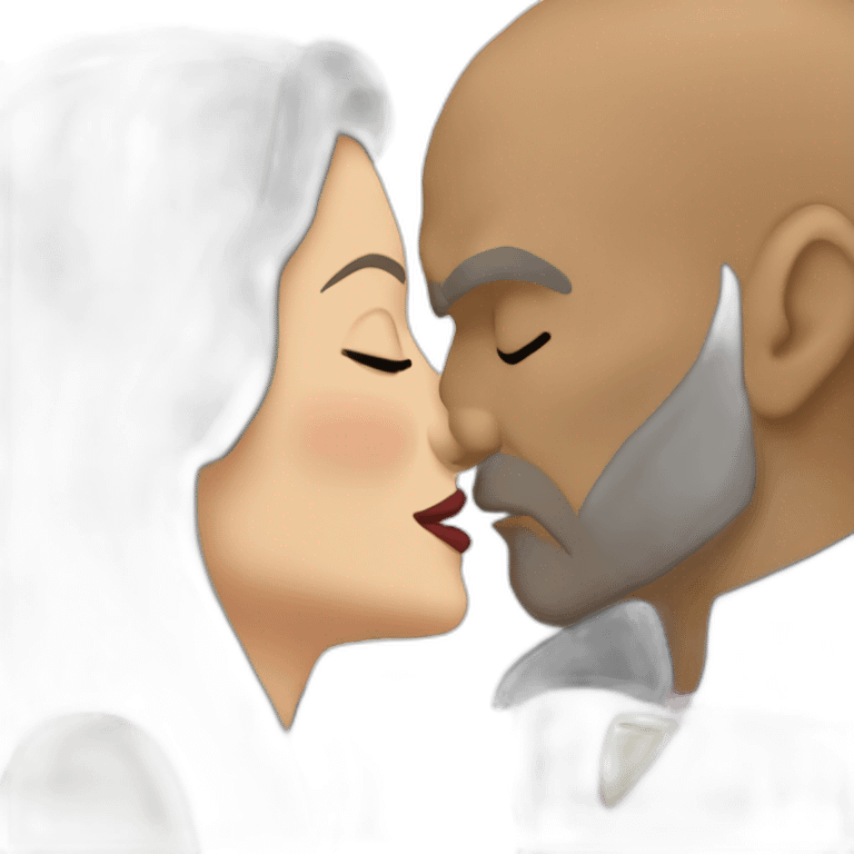 picard worf kiss emoji