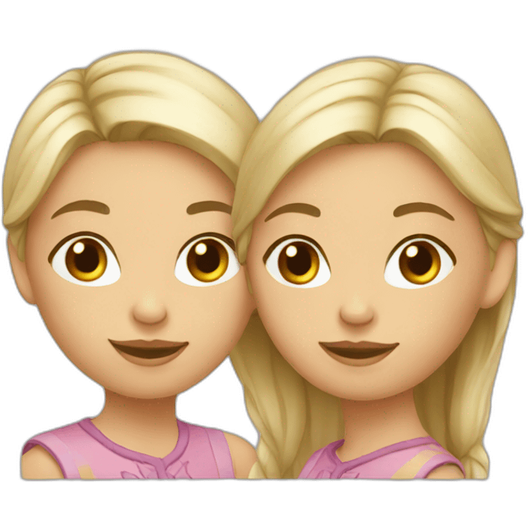 two Russian sisters emoji