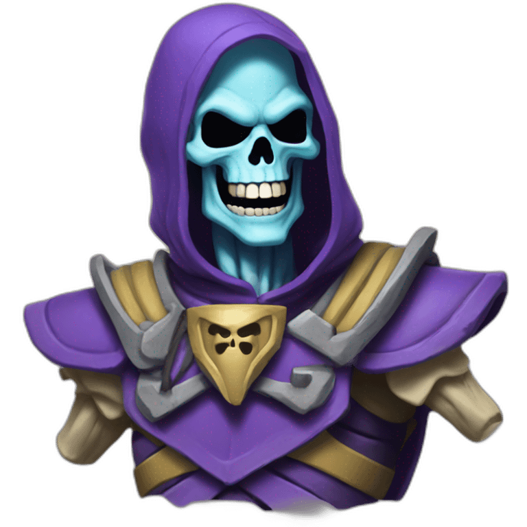 skeletor laughing emoji