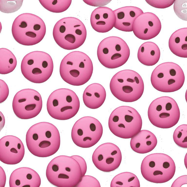 Pink muchi emoji