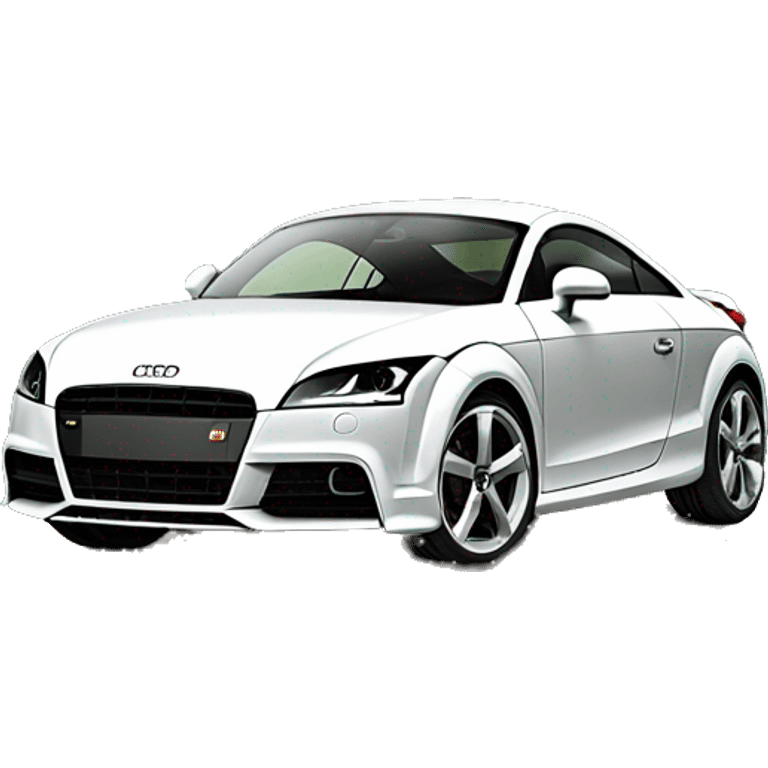 Audi tt in a forest  emoji