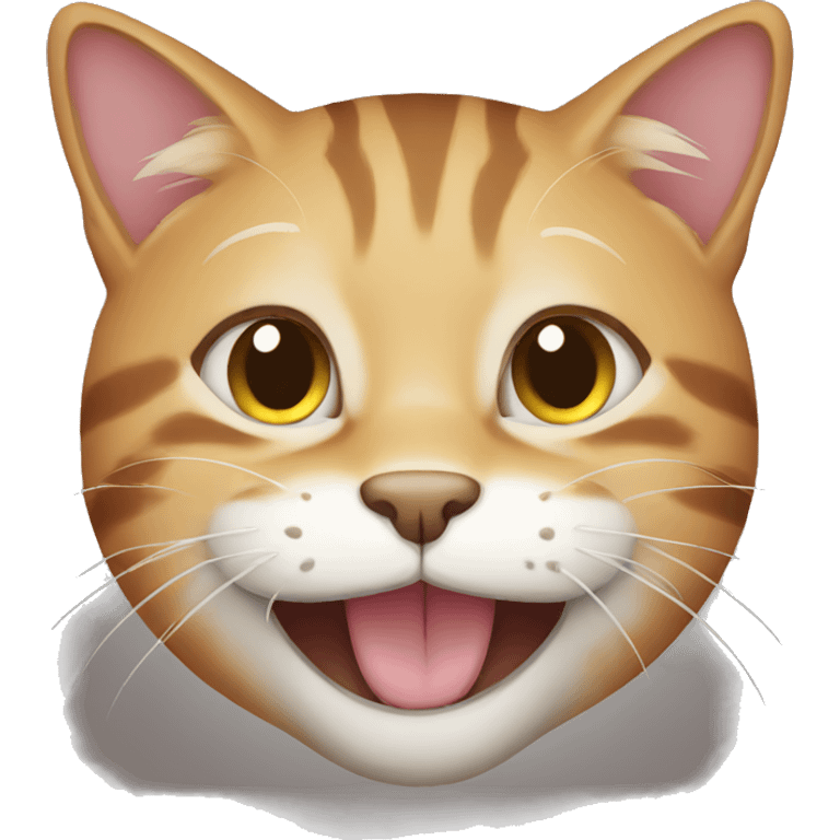 Smiling cat emoji