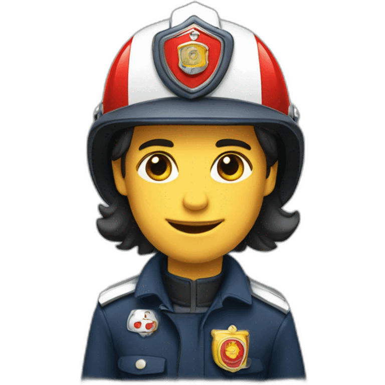 Pompier de Paris emoji