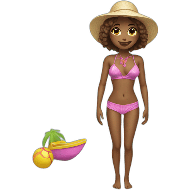 beach babe emoji