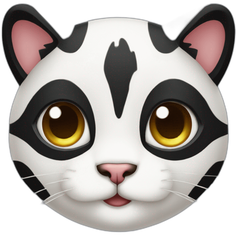 cat, panda emoji