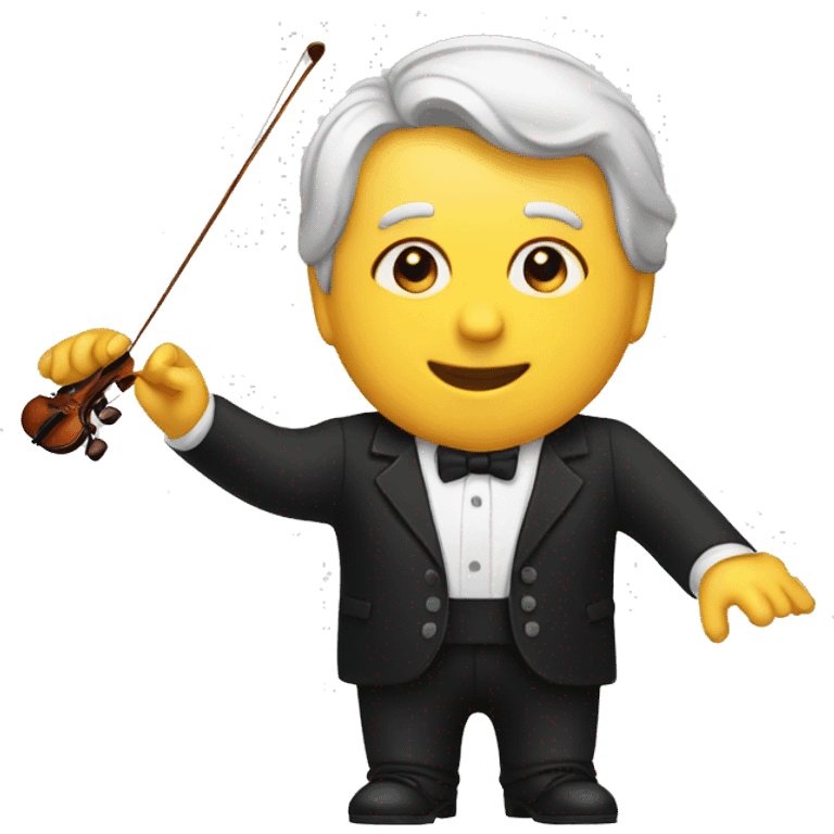 orchestra director emoji