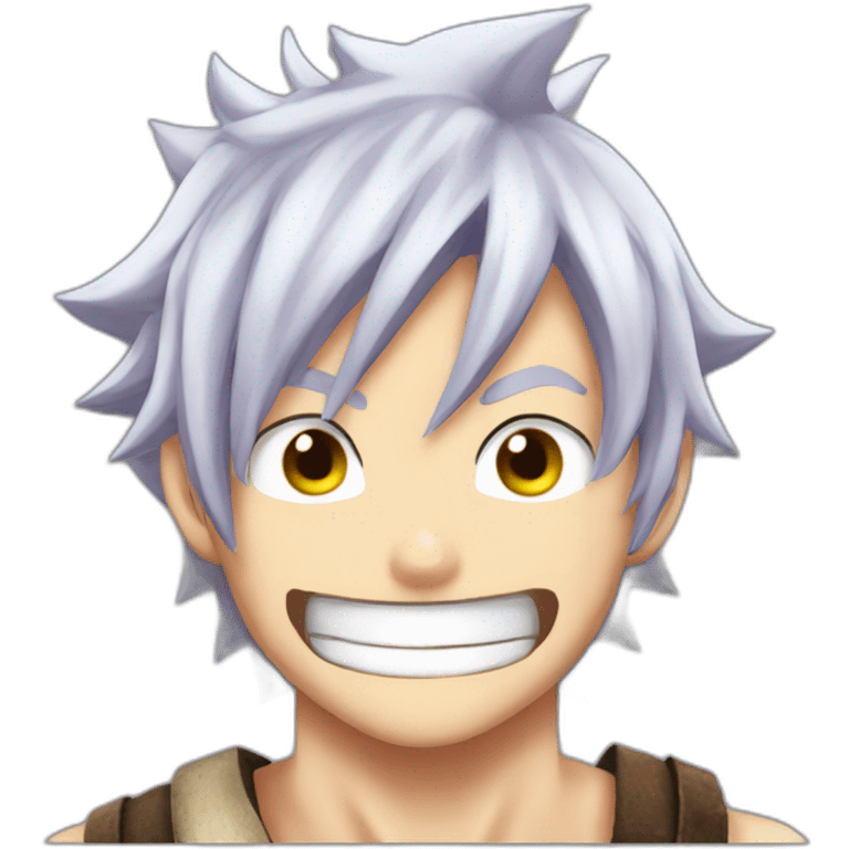 Natsu dragneel from Fairy tail emoji