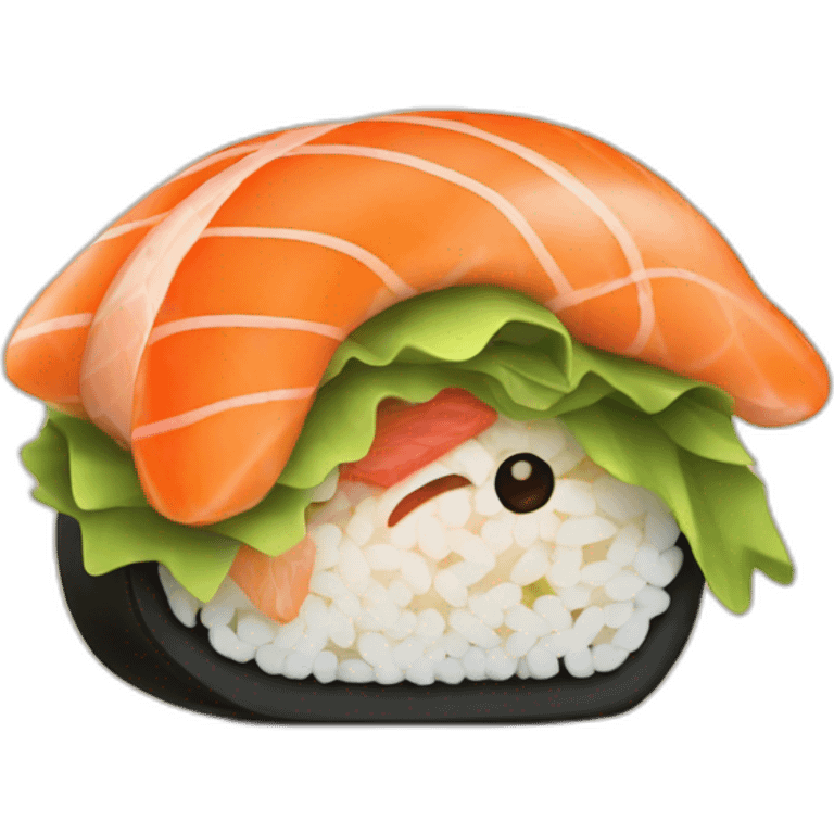 Super-magical-sushi emoji