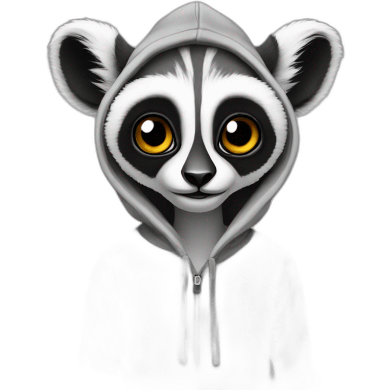 lemur-hoodie emoji