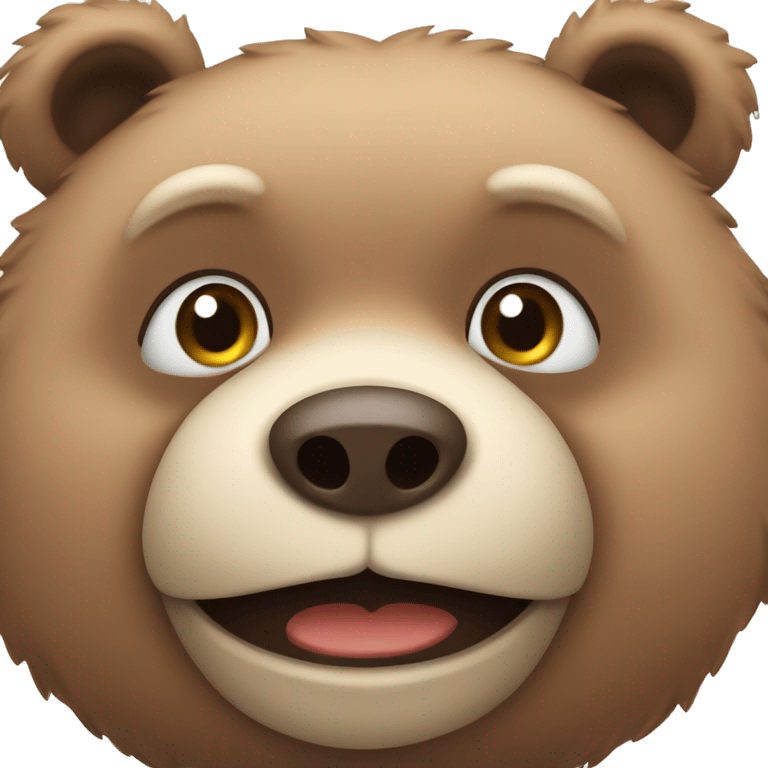 chubby bear  emoji