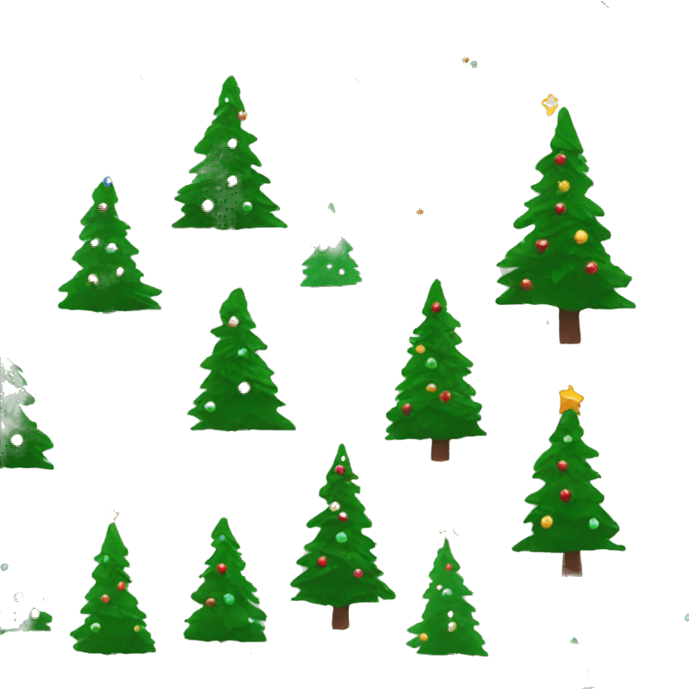 aesthetic christmas tree emoji