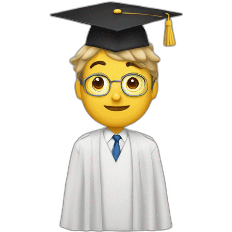 graduated bozy emoji