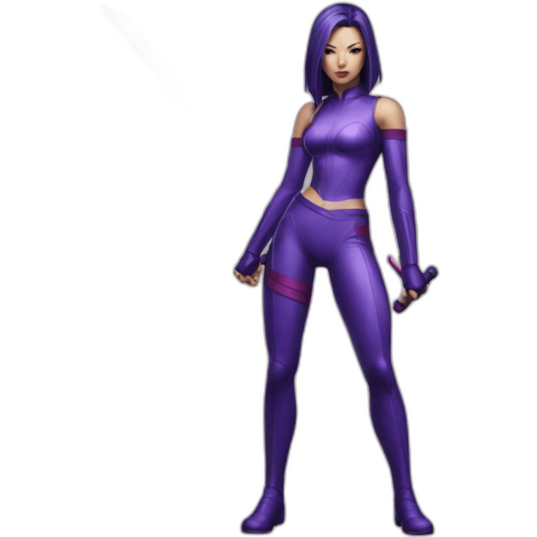 Psylocke full body emoji