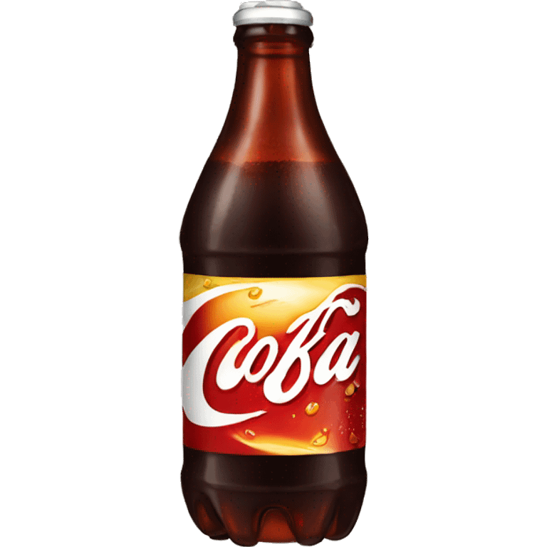 a bottle of coka cola emoji