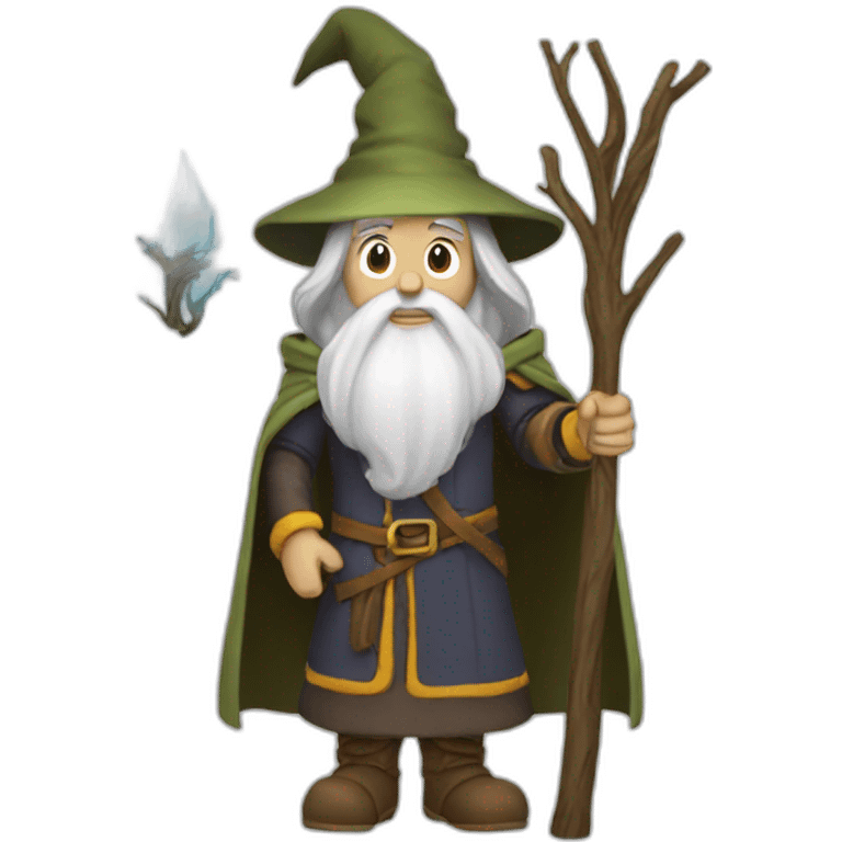 wizard in the woods emoji