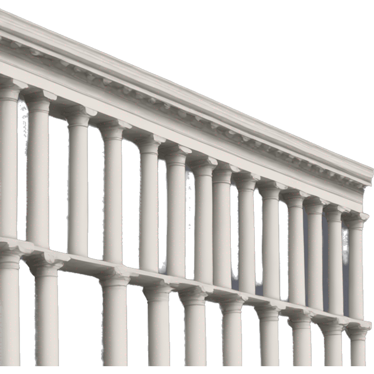 A row of columns emoji