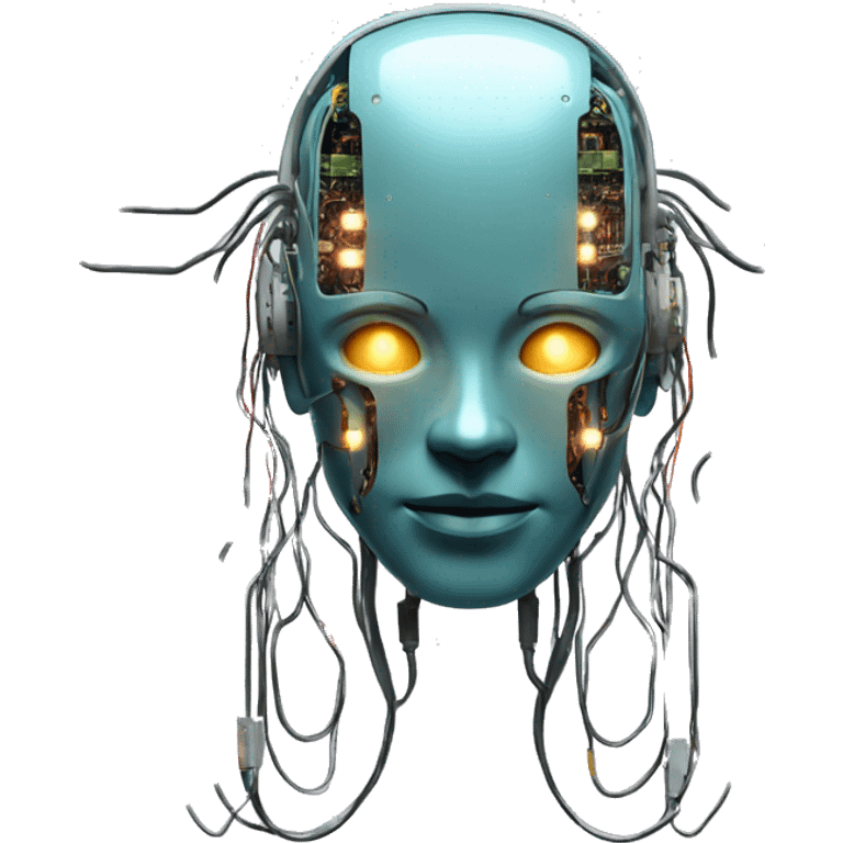 cyborg wires and circuits  emoji