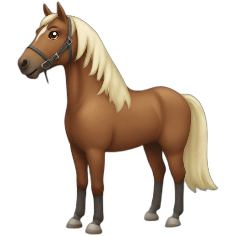 horse costume emoji