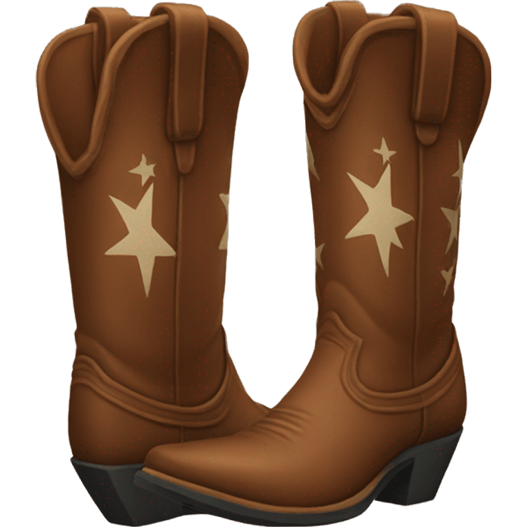 cowboy boots emoji