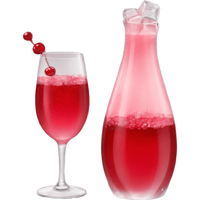 kir royal drink emoji