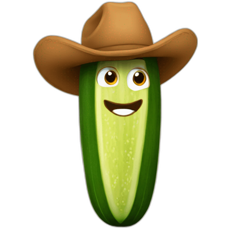 cowboy zucchini emoji